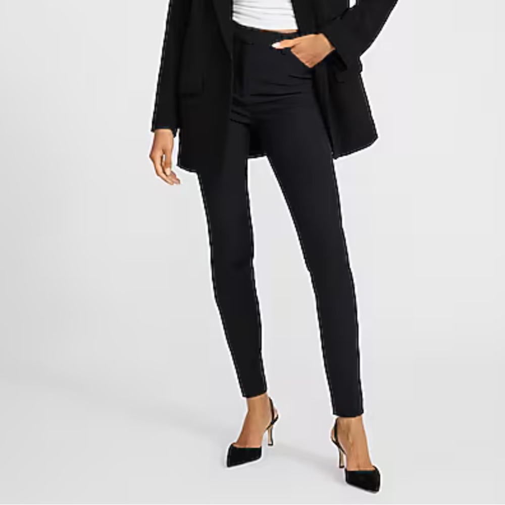 Express Editor Studio Stretch Twill High Waisted Skinny Pant (12S)